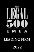 The Legal 500 EMEA, leading Firm 2022