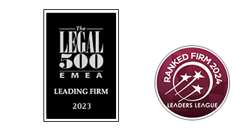 Legal 500 EMEA, leading Firm 2023 – Ranked Firm 2024 Leaders League